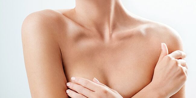 rejuvenated cleavage skin